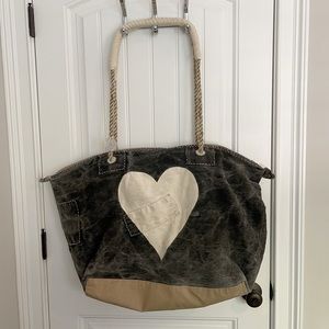 Ali Lamu Sail Cloth Weekend Bag